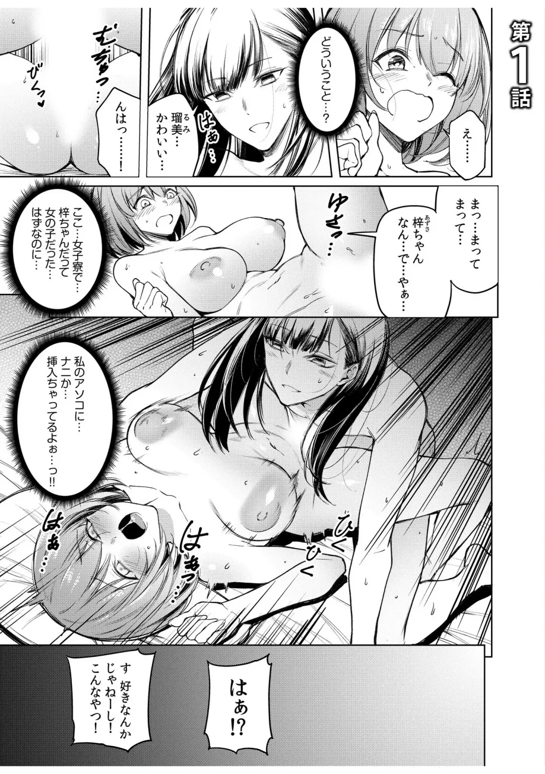[Fan] Doushitsu no Yandere Josou Danshi to Sokujitsu Sex. "Kimi no Hajimete, Zenbu Choudai?" Fhentai - Page 3