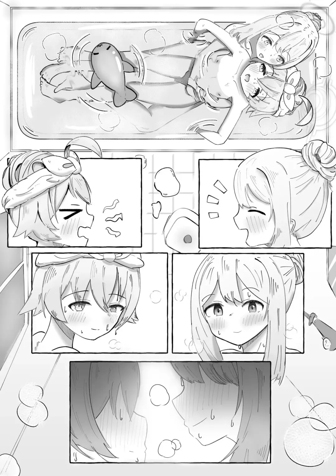 [Izuchi Sana] NonoHoshi Icha Love Yuri Ecchi Silent Manga Fhentai - Page 2