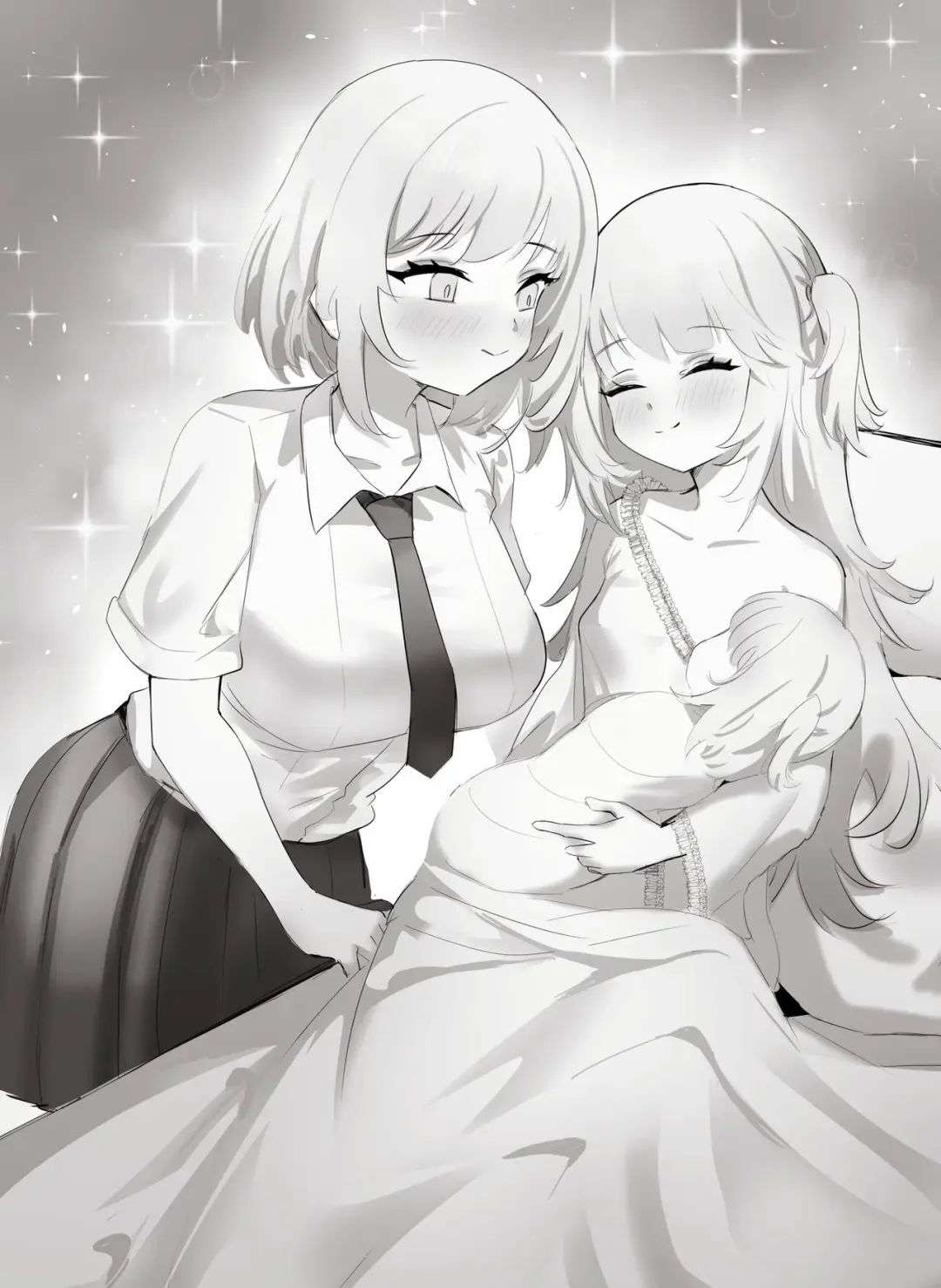 [Darkdeaththorn] Gawr Gura & Amelia Watson Fhentai - Page 7