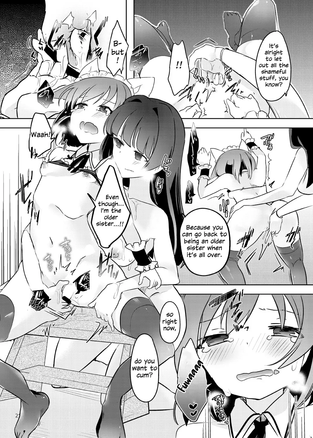 [Wakadori Nikomi] Teru to Kyuujitsu | Teru and Her Break Fhentai - Page 21