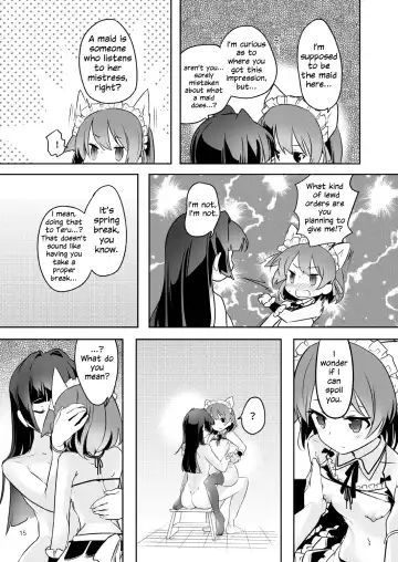 [Wakadori Nikomi] Teru to Kyuujitsu | Teru and Her Break Fhentai - Page 15