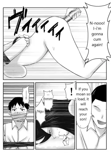Boku no Me no Mae de Kaa-san ga Conveni Tenchou ya Daigakusei-tachi ni Rinkansareta no wa, Mambiki wo Shita Boku no Sei da...! Fhentai - Page 35