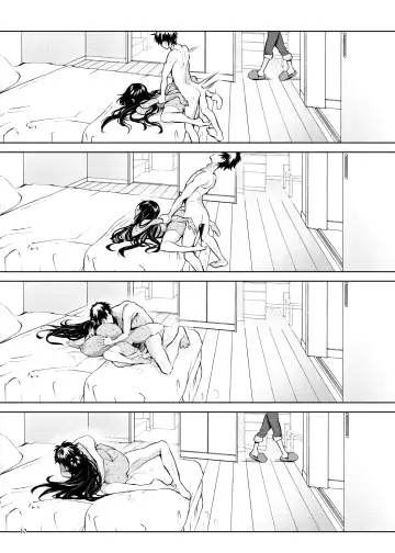 [Manyuu Kaeru Tasuke Sansei] Sannin Dousei nanoni Bakunyuu Osananajimi to Futari dake de Himitsu Sex Fhentai - Page 18