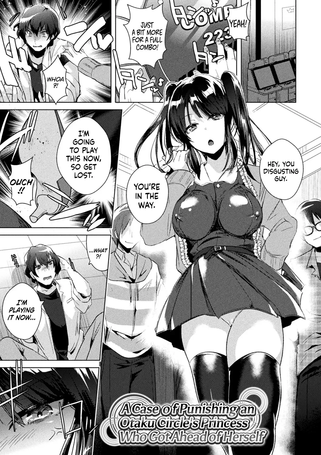 [Ebina Ebi] A Case of Punishing an Otaku Circle Princess Who Got Ahead of Herself Fhentai - Page 1