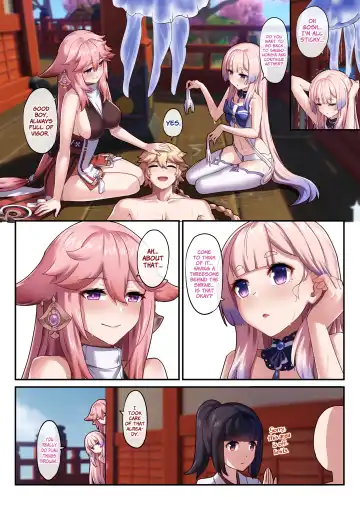 [Longbow Flintlock] Kokomi and Miko ~ Love is war Fhentai - Page 25