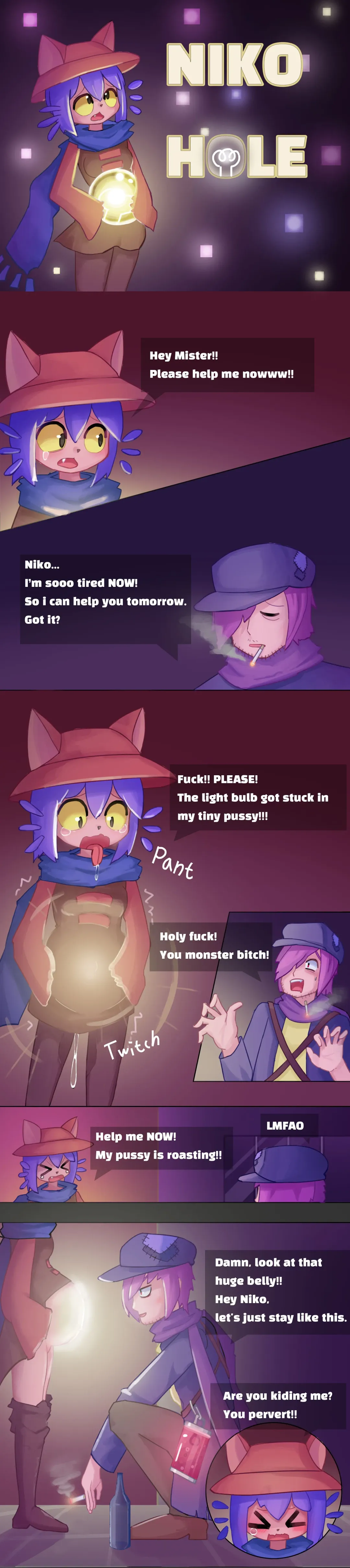 [Ddingsicat] Niko Hole Fhentai - Page 1