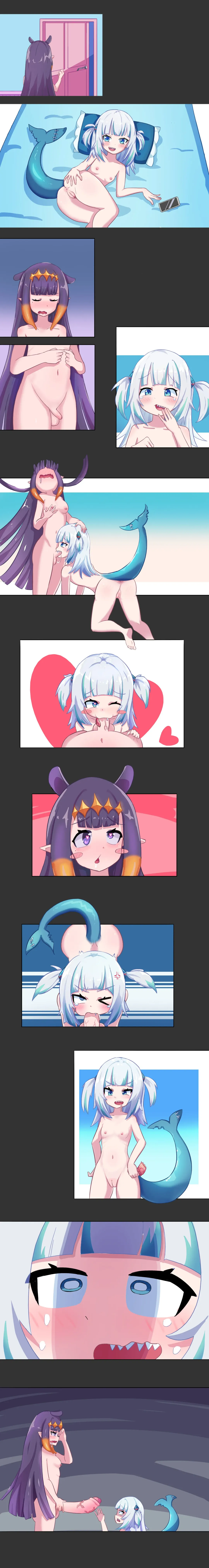 [Ddingsicat] HOLO X FUTA Fhentai - Page 2