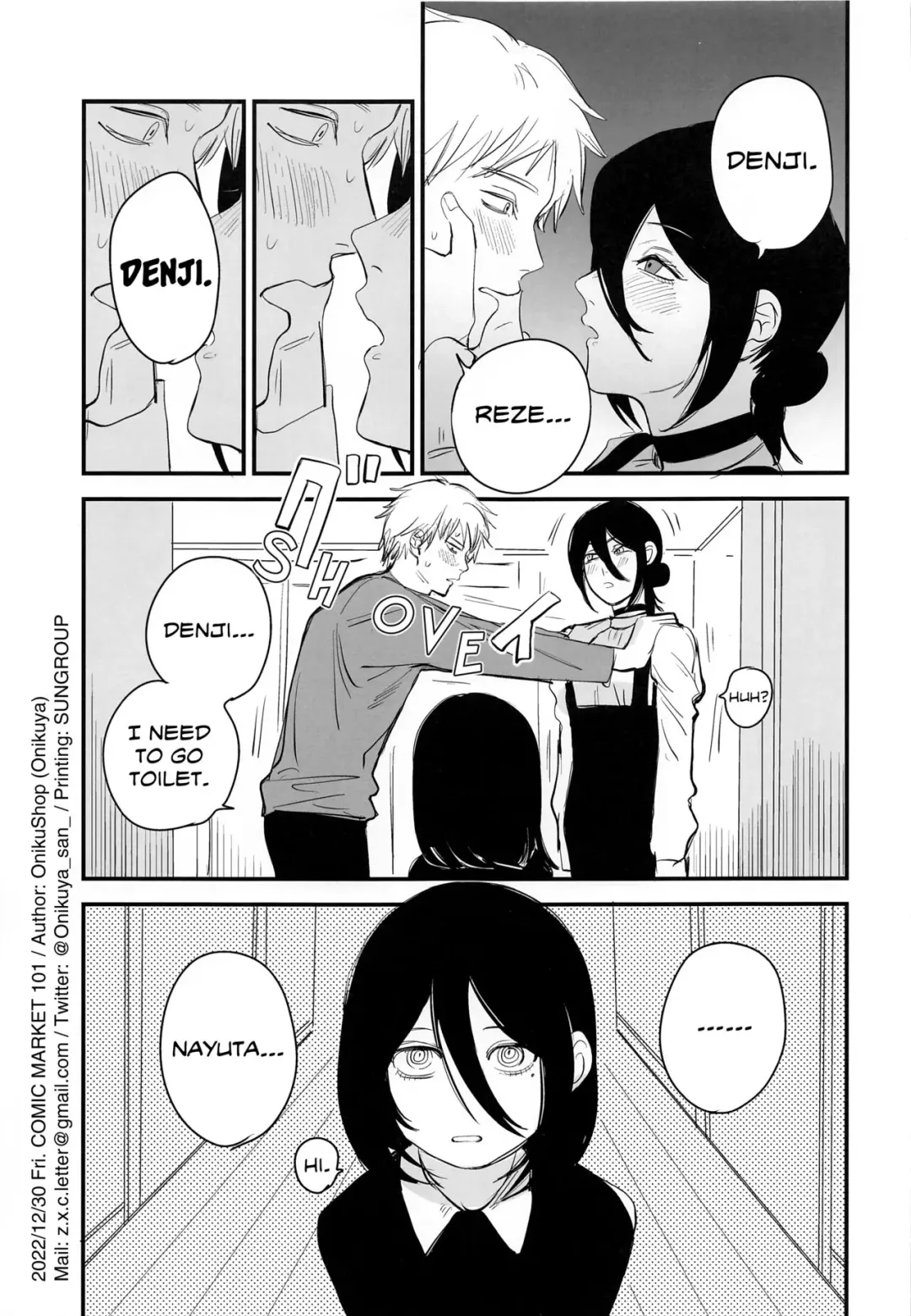 [Onikuya] Denji-kun, Chotto Kyuukei Shimasen ka? | Why Don't We Take a Break, Denji? Fhentai - Page 2