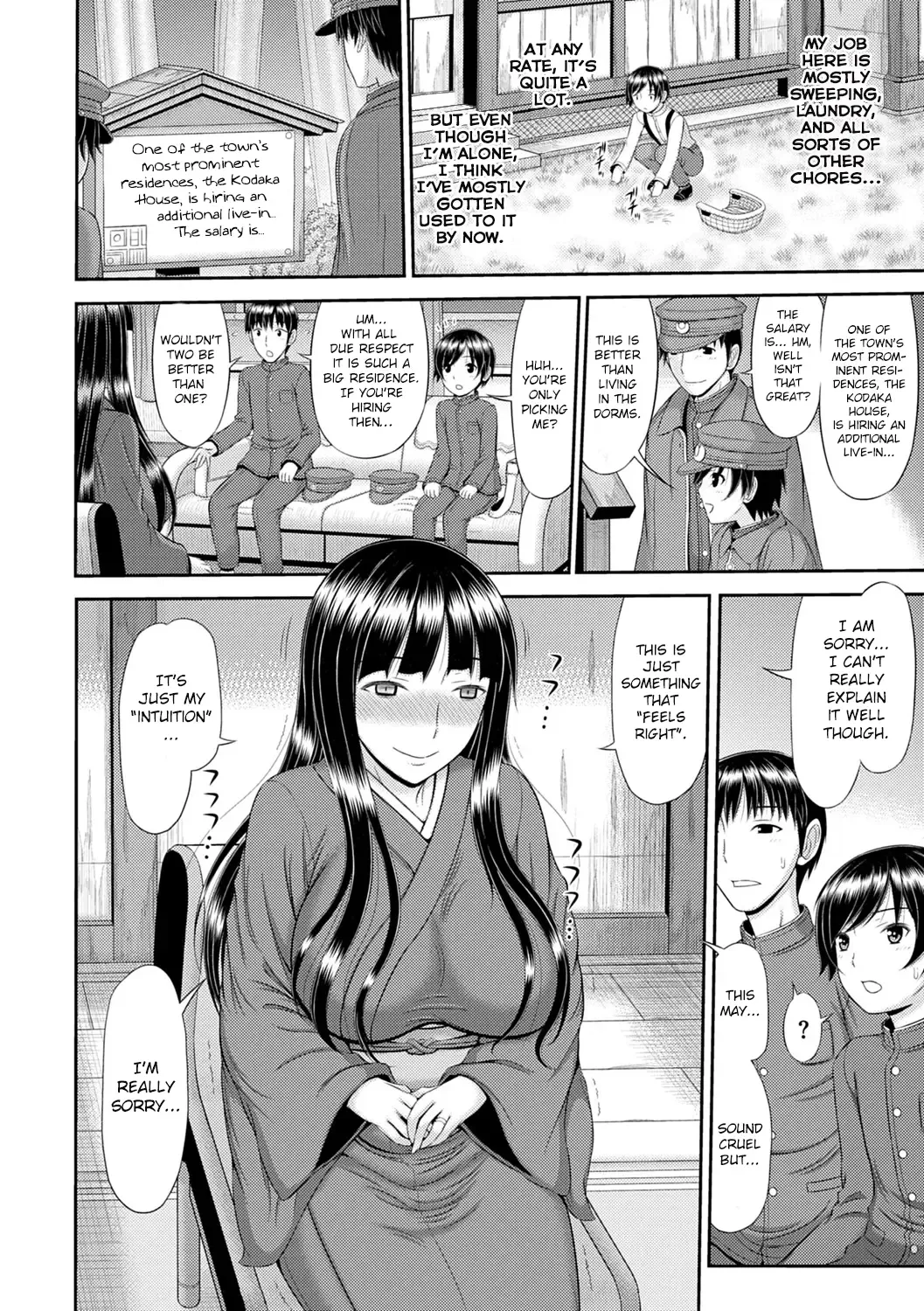 [Kamiishi Nyny] Tanbi Naru Wafuku Kyonyuu Hitozuma o Sewa Suru Shounen Daigakusei Fhentai - Page 2