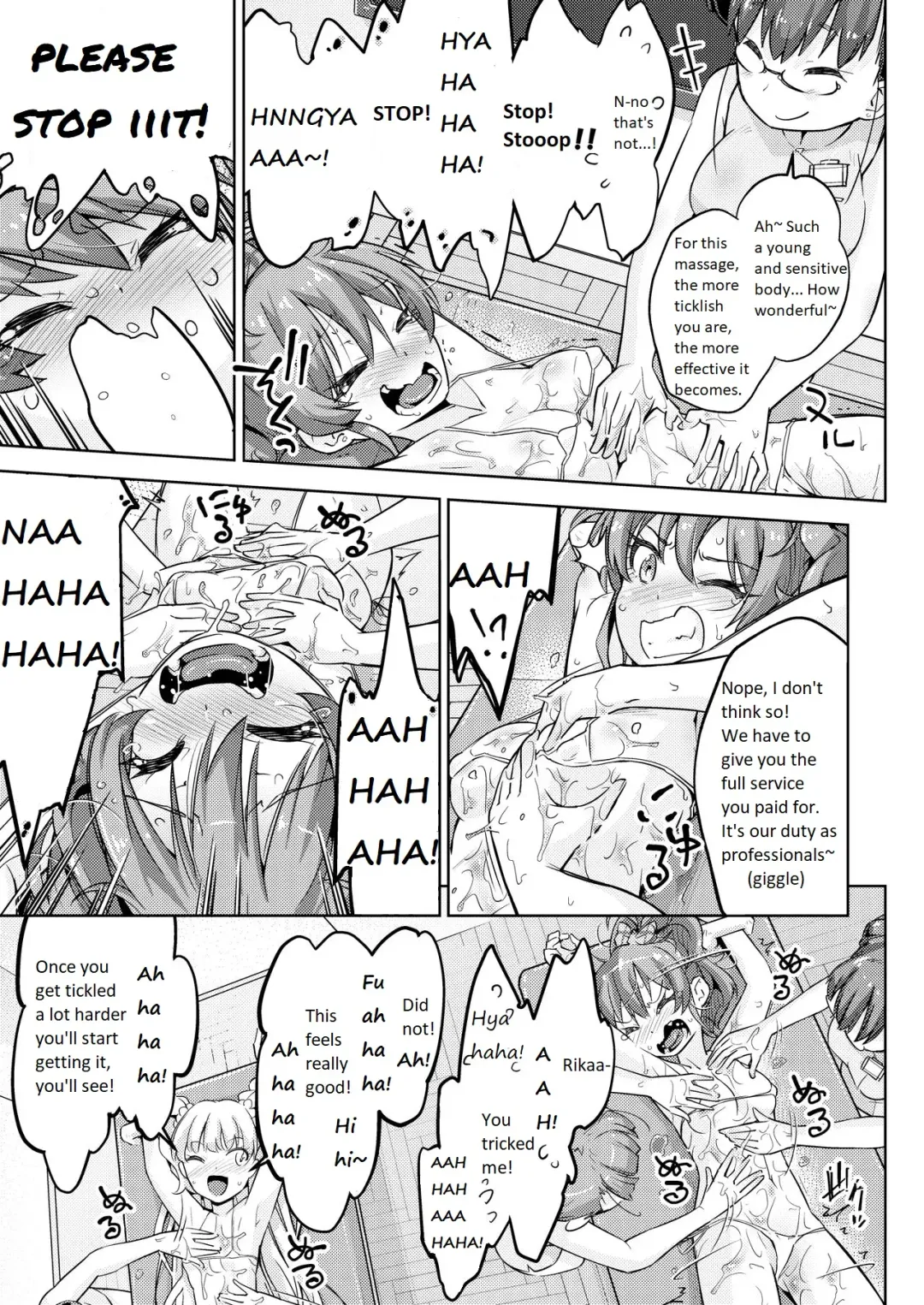 [Yakuta Tetsuya] Gal Shimai Monzetsu Kusuguri Massage! Fhentai - Page 10