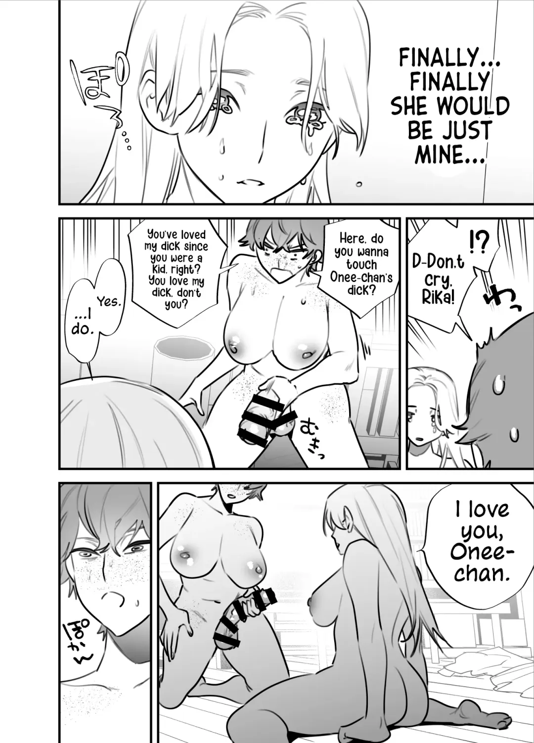 [Chimeda] Hitorijime - Futanari Ane x Imouto | All Mine - Futa Older Sister x Little Sister Fhentai - Page 25