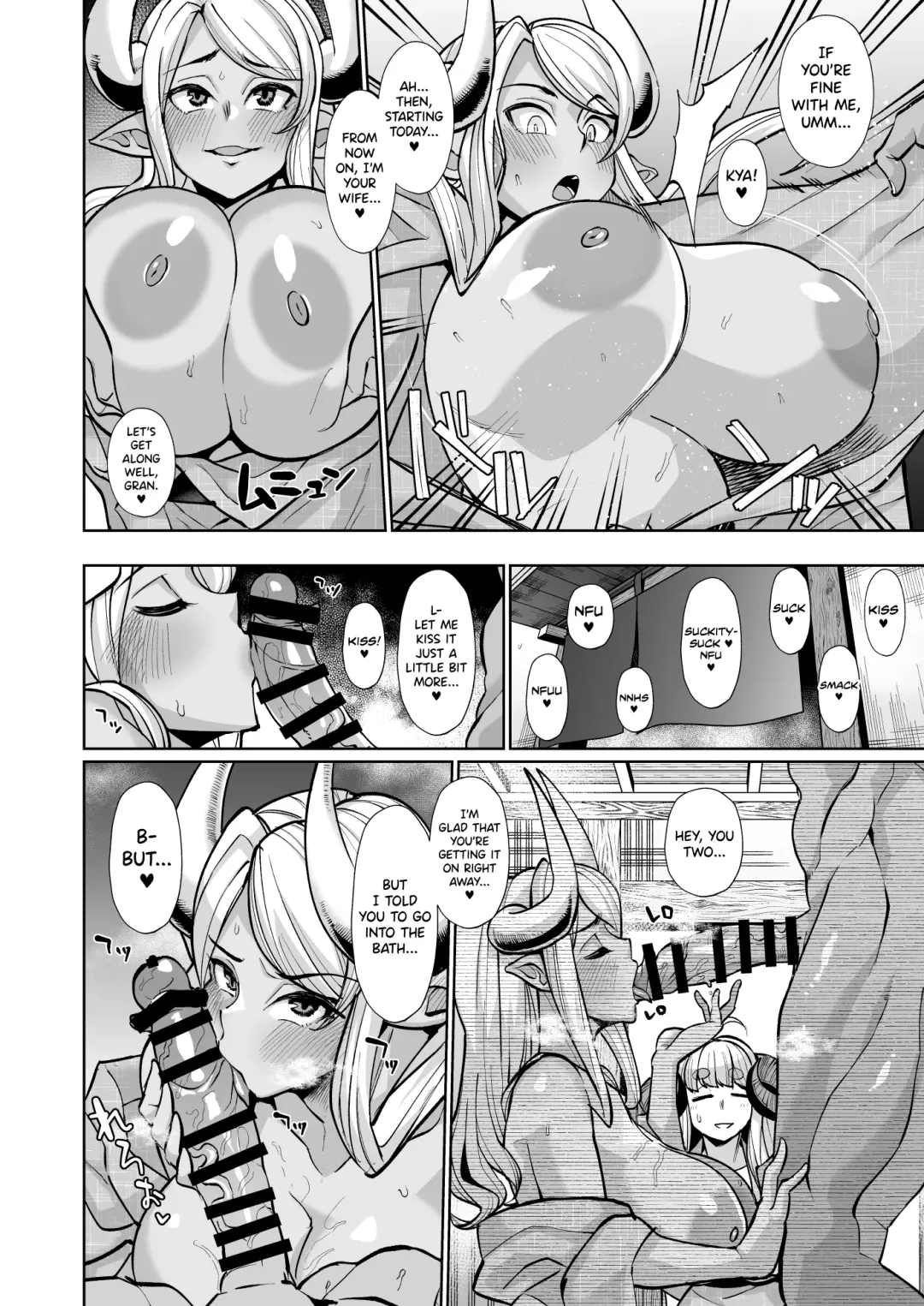 [Yumano Yuuki] Kumbhi-Anira no Pakohame Kodakara Onsen Jou | Kubi-Anila's Sex at the "Blessing-With-Children" Onsen Part One Fhentai - Page 11