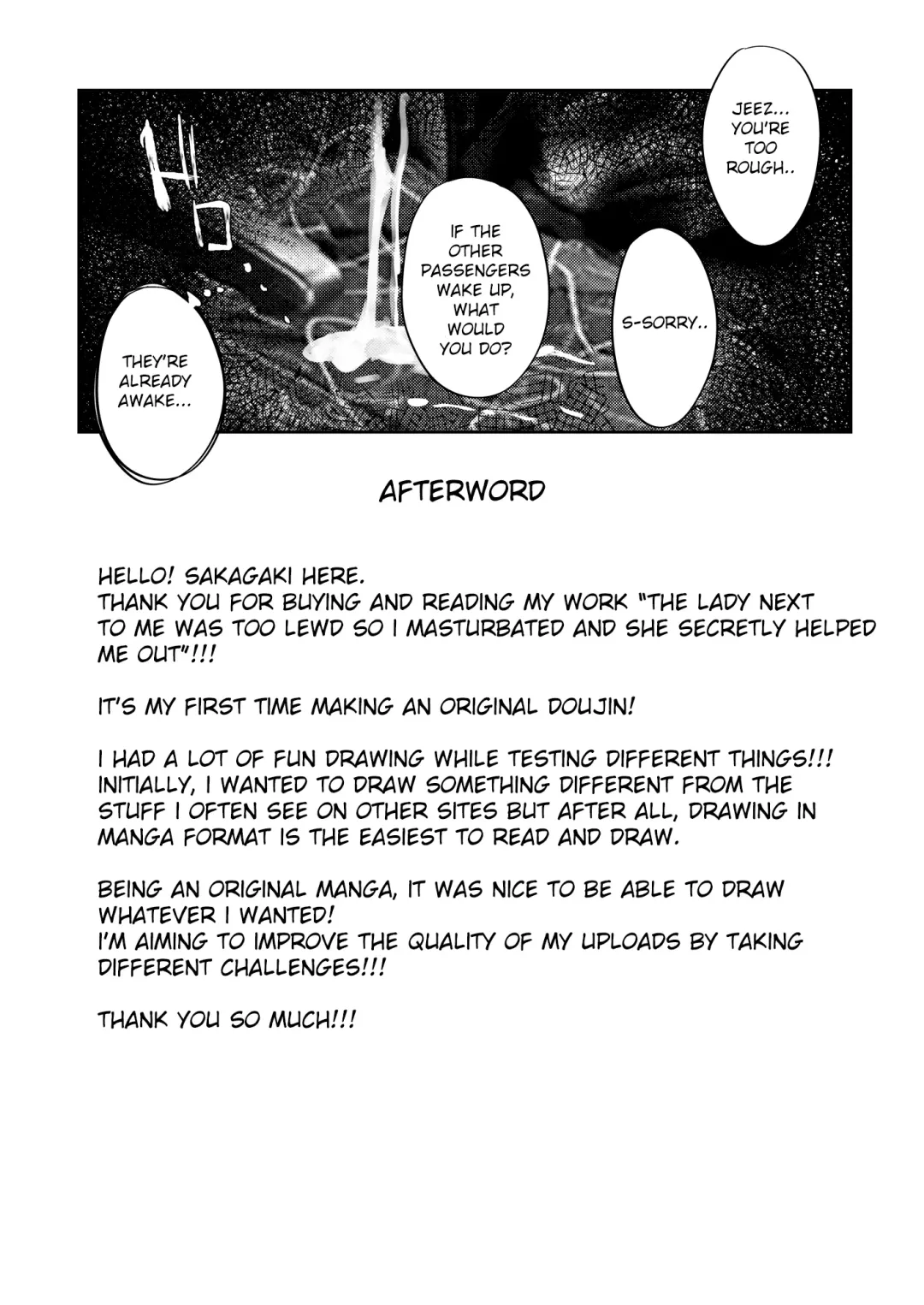 [Sakagaki] tonari no oneesan ga ero sugite shikottetara kossori nuite kureta hanashi | The Lady Next To Me Was Too Lewd I Masturbated And She Secretly Helped Me Out Fhentai - Page 23