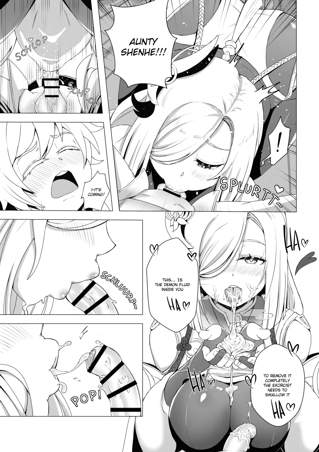 [Lhofi] Emergency Exorcist Training Fhentai - Page 9