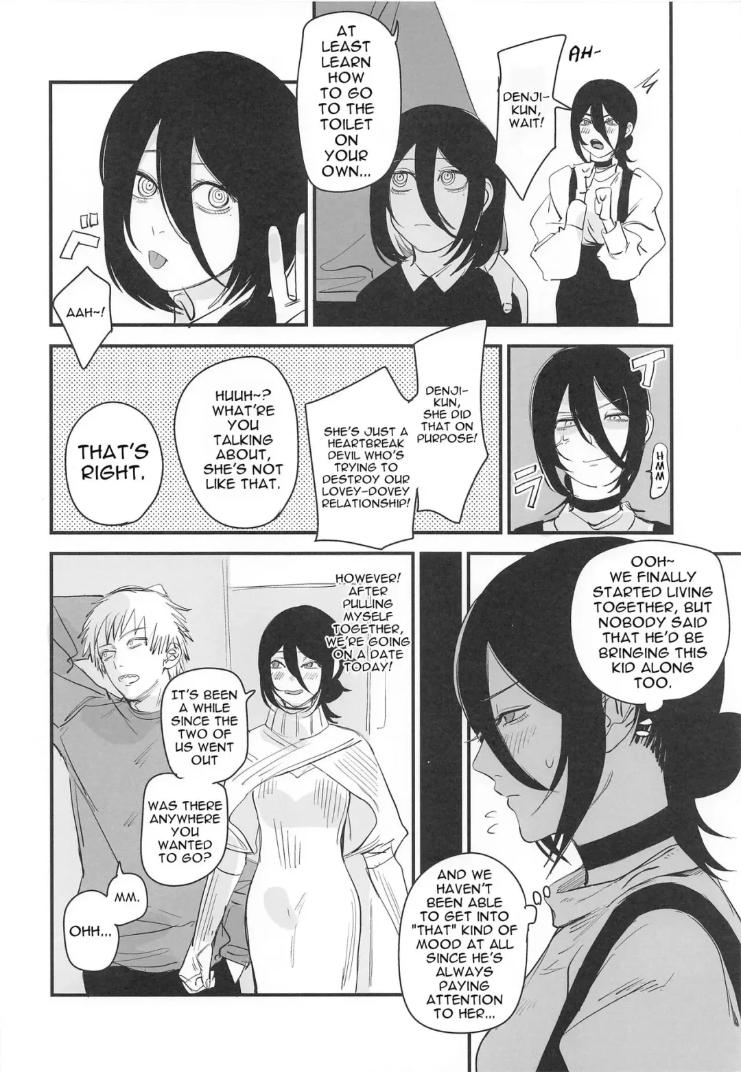 [Onikuya] Denji-kun, Chotto Kyuukei Shimasen ka? | Why Don't We Take a Break, Denji? Fhentai - Page 3