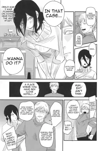 [Onikuya] Denji-kun, Chotto Kyuukei Shimasen ka? | Why Don't We Take a Break, Denji? Fhentai - Page 4