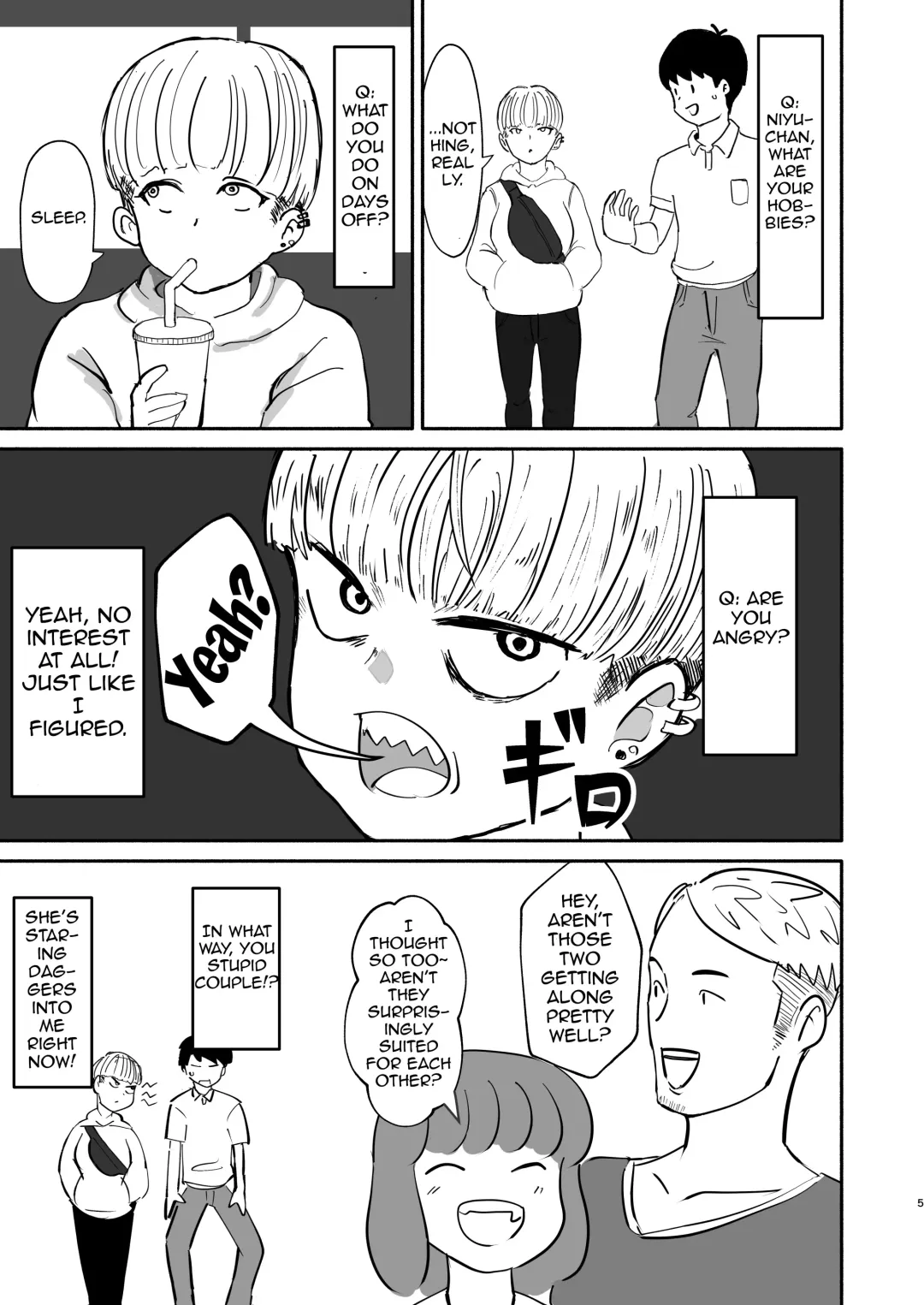 Motenai ore o Mikaneta Tomodachi ga Onnanoko o Shokai Shite Kureta Hanashi. Fhentai - Page 4