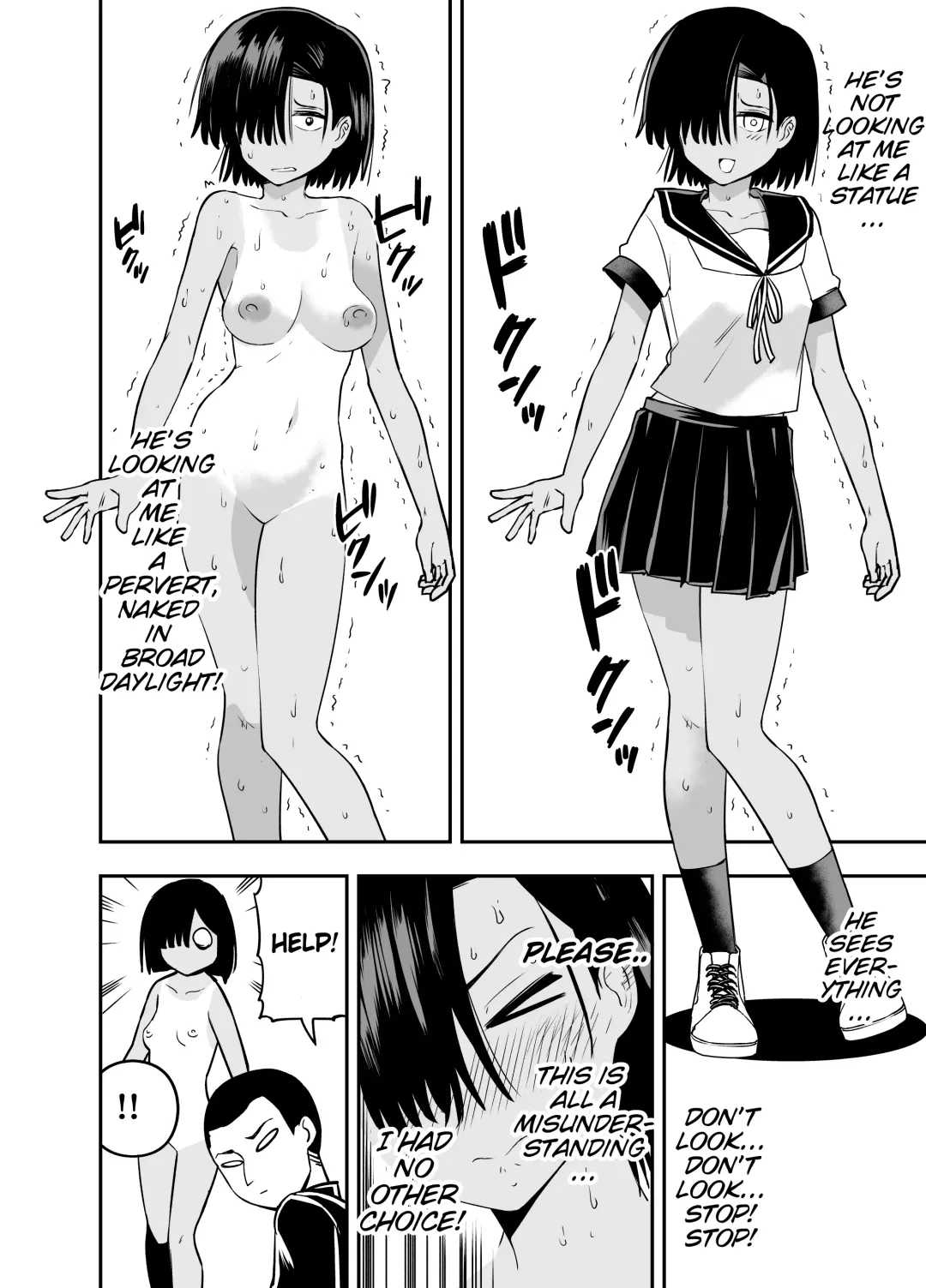 [Ashikoshi Gakugaku Iwashi Tarou] Watashi wa Tanin ni Mirarete Koufun suru Hentai Janai noni | I'm Not Some Pervert Who Gets Off On Being Watched!! Fhentai - Page 16