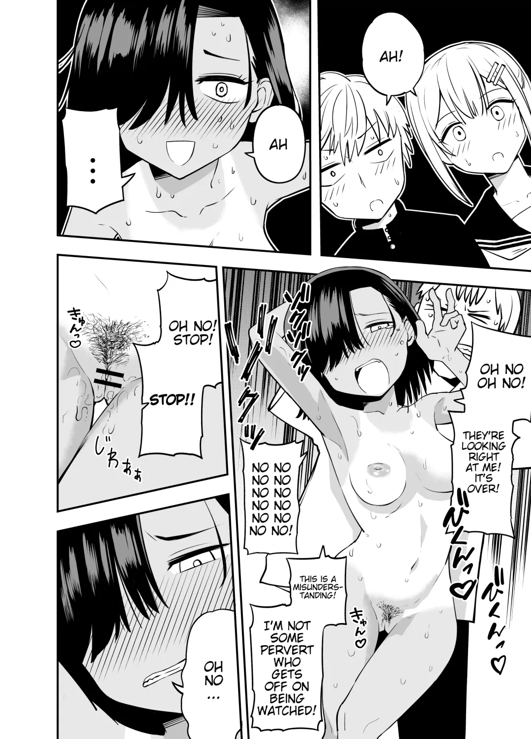 [Ashikoshi Gakugaku Iwashi Tarou] Watashi wa Tanin ni Mirarete Koufun suru Hentai Janai noni | I'm Not Some Pervert Who Gets Off On Being Watched!! Fhentai - Page 20