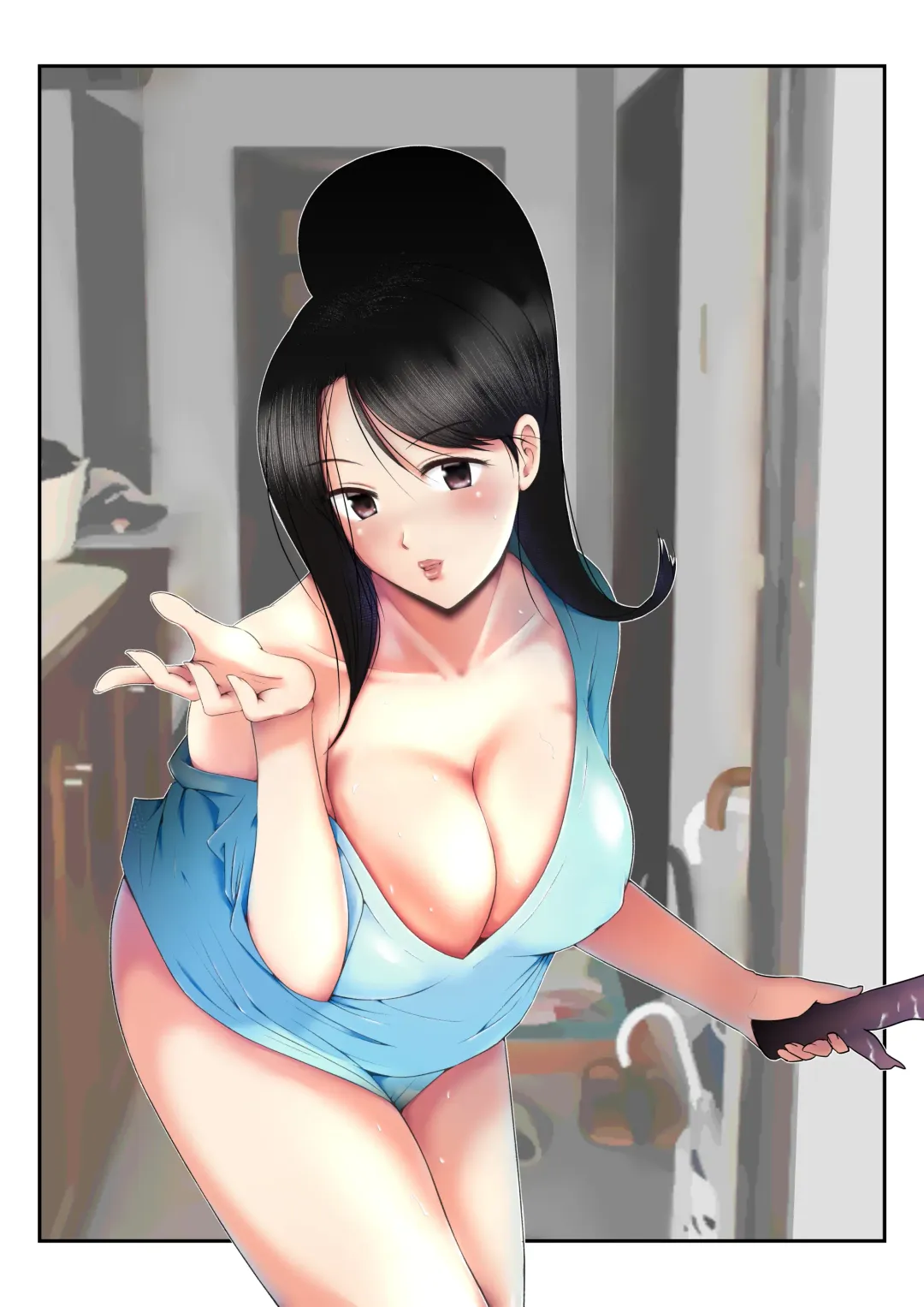 Otonari no Akogare Kyonyuu Hitozuma to Itterasshai no Chuu wo Shitara, Fudeoroshi made Shichatta Gakusei no Hanashi Fhentai - Page 51