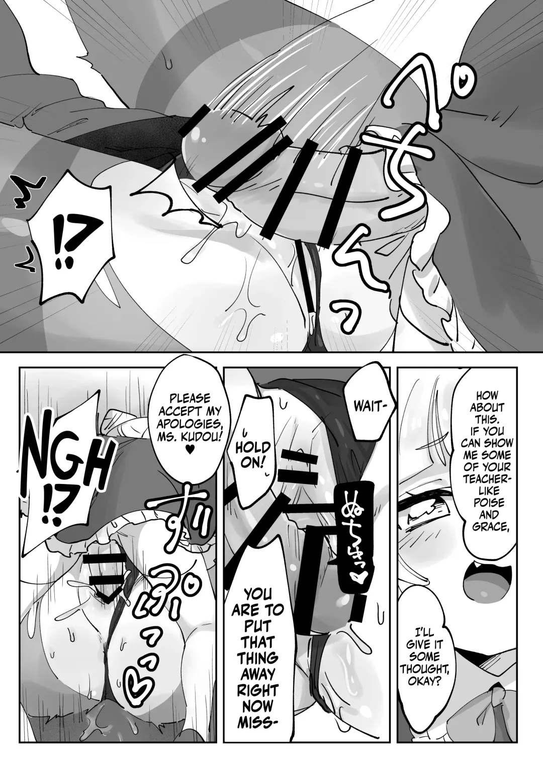 Namaikina Sensei o Korashimero! | Teaching The Tetchy Teacher! Fhentai - Page 15
