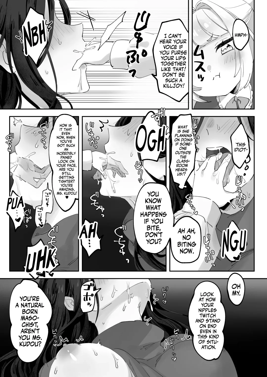 Namaikina Sensei o Korashimero! | Teaching The Tetchy Teacher! Fhentai - Page 19