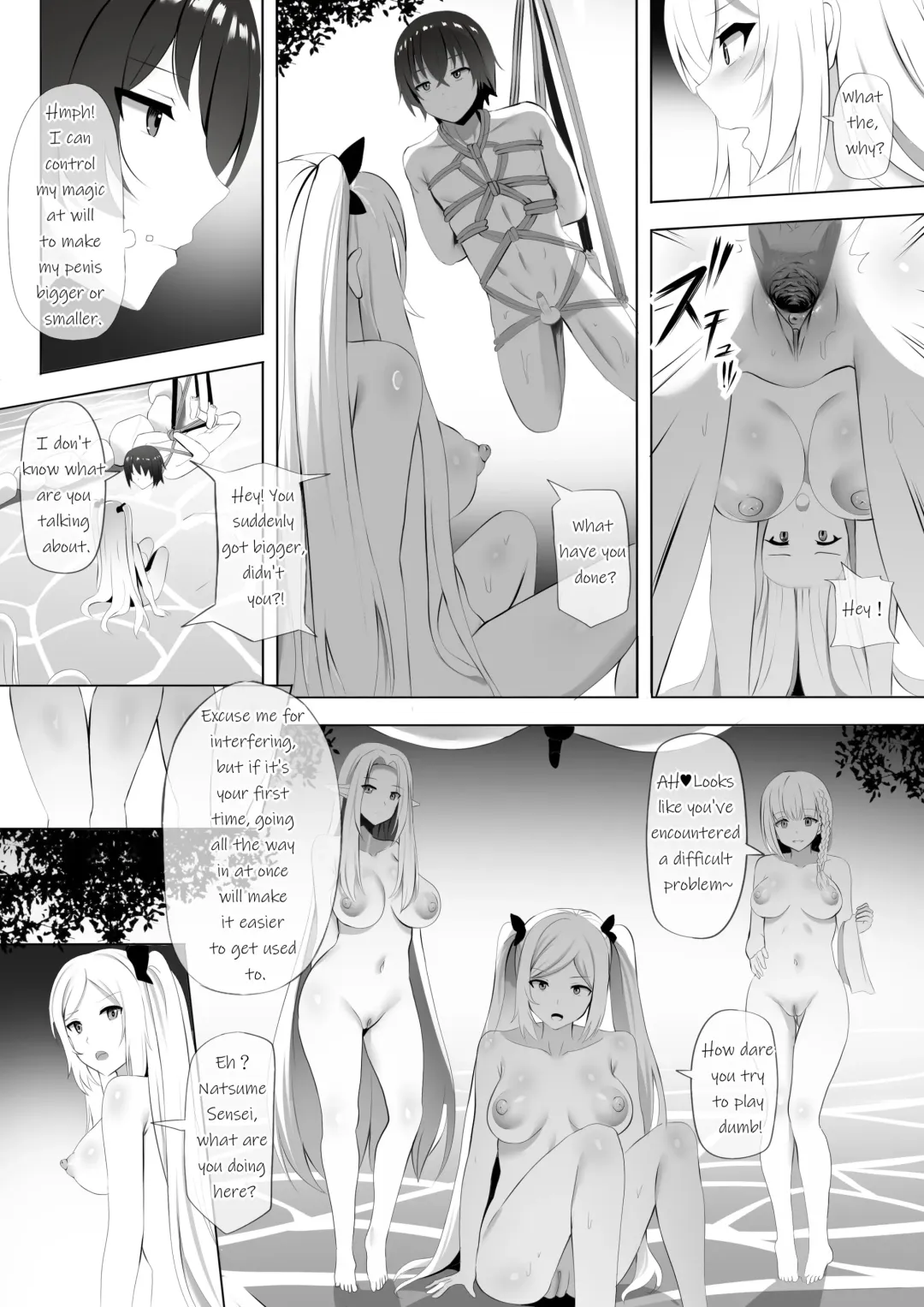 [Ginhaha] Onsen de Shadow-sama ni Naru! Fhentai - Page 7