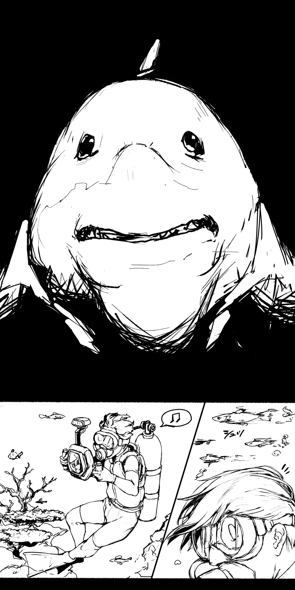 [Vaneroku] Gorgeous MILF cartoon of the sea Fhentai - Page 1