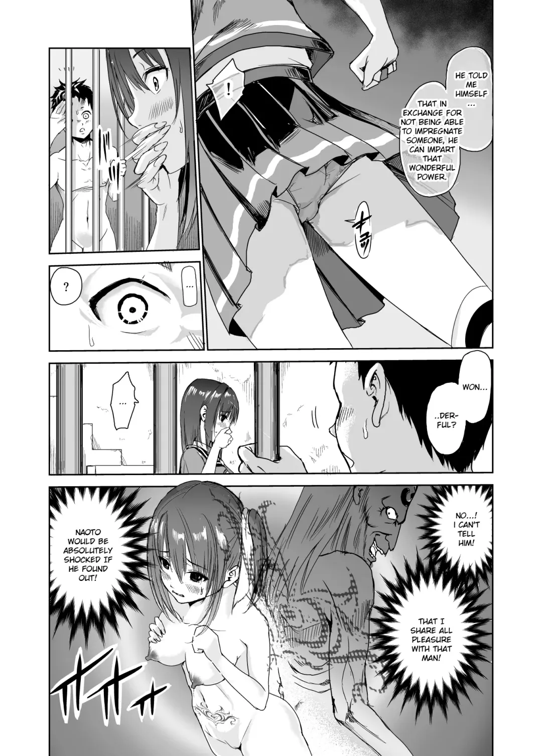 [Tricky] Tsuyagari Mura 3 ~Kareshi o Mamoru Tame Hikyou no Mura de Kyousei Gohoushi & NTR Sex~ Fhentai - Page 10