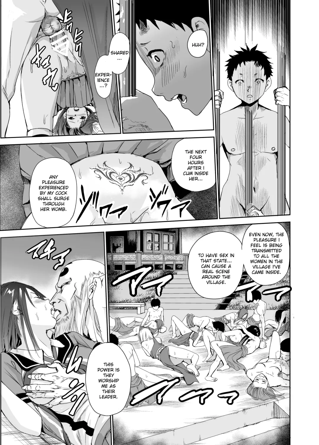 [Tricky] Tsuyagari Mura 3 ~Kareshi o Mamoru Tame Hikyou no Mura de Kyousei Gohoushi & NTR Sex~ Fhentai - Page 29