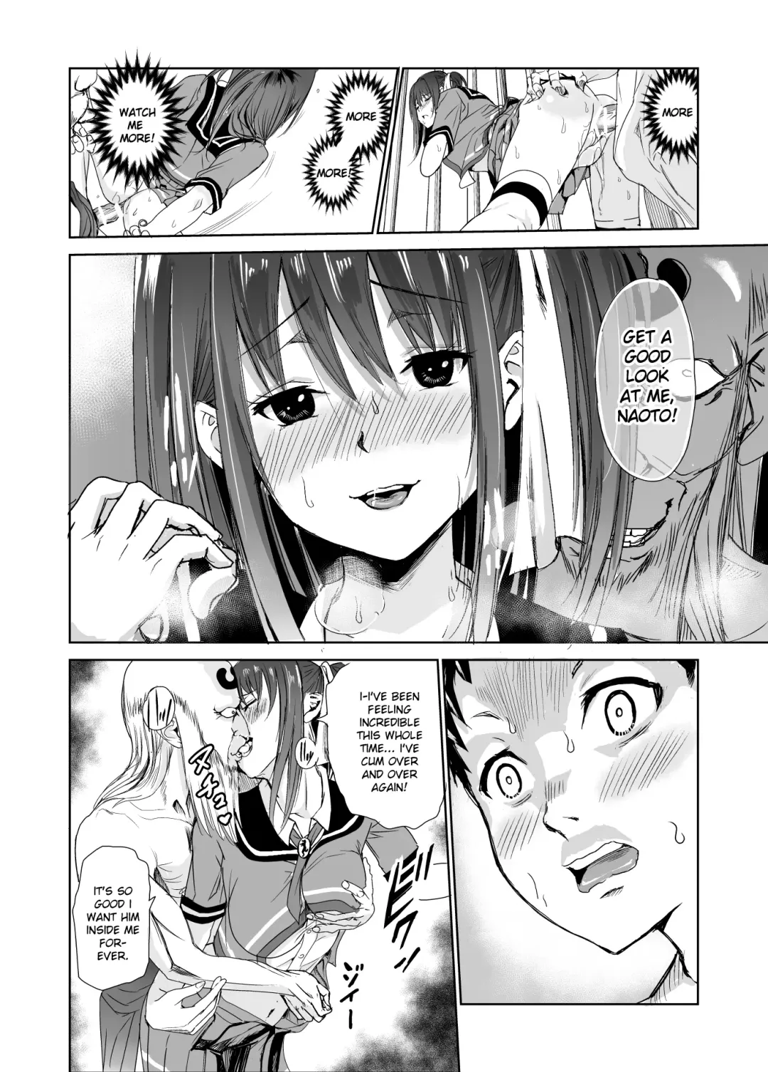 [Tricky] Tsuyagari Mura 3 ~Kareshi o Mamoru Tame Hikyou no Mura de Kyousei Gohoushi & NTR Sex~ Fhentai - Page 34