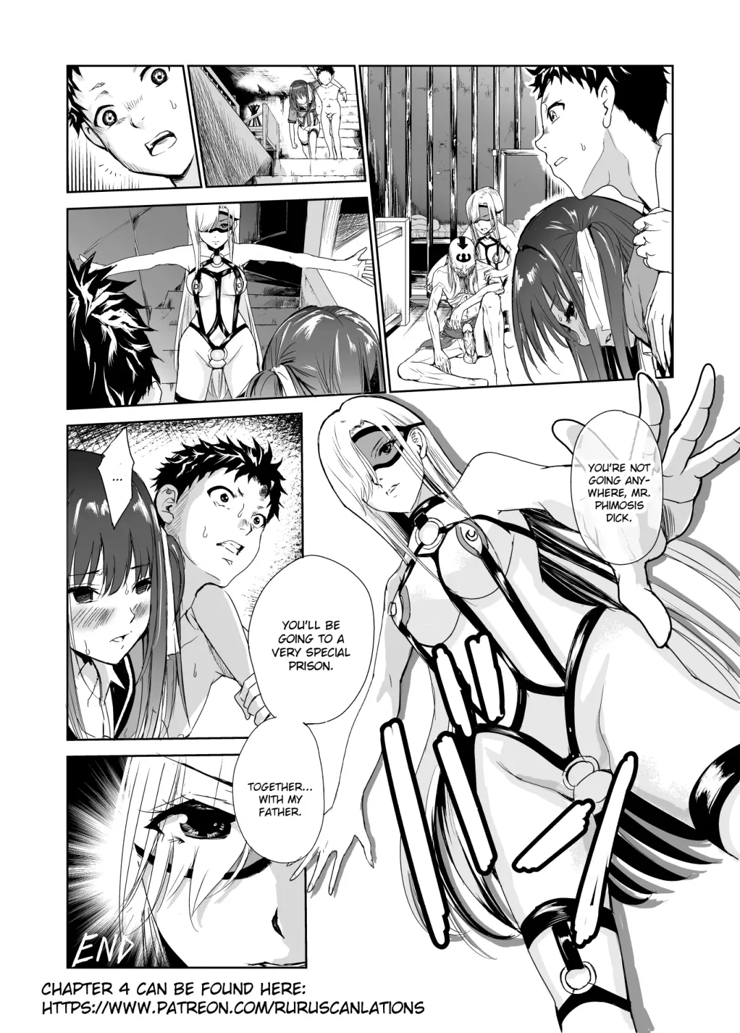 [Tricky] Tsuyagari Mura 3 ~Kareshi o Mamoru Tame Hikyou no Mura de Kyousei Gohoushi & NTR Sex~ Fhentai - Page 46