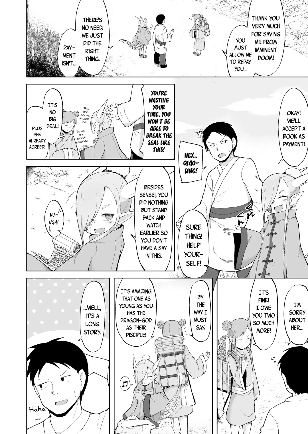 [Roboku] Doushi Roushi to Sekigan Ryuu | The Master Taoist and The One-Eyed Dragon Fhentai - Page 2