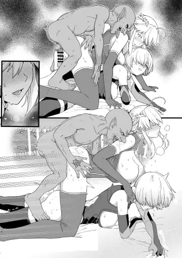 [Kireina Mochi - Mo] Artoria to Mash, Goblin Kan Manga Fhentai - Page 11