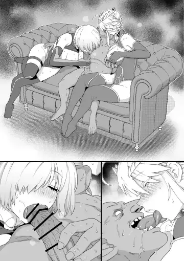[Kireina Mochi - Mo] Artoria to Mash, Goblin Kan Manga Fhentai - Page 9