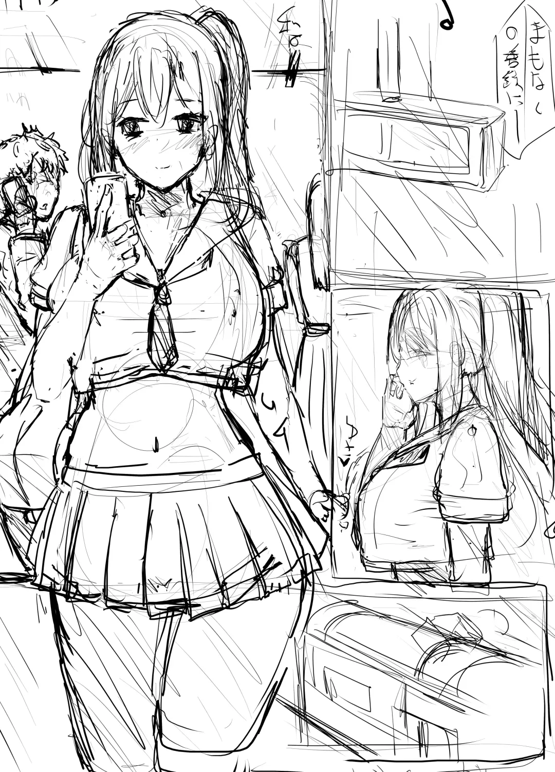 [Liya] Mijikame Seifuku Musume Seijin Muke Manga Fhentai - Page 4