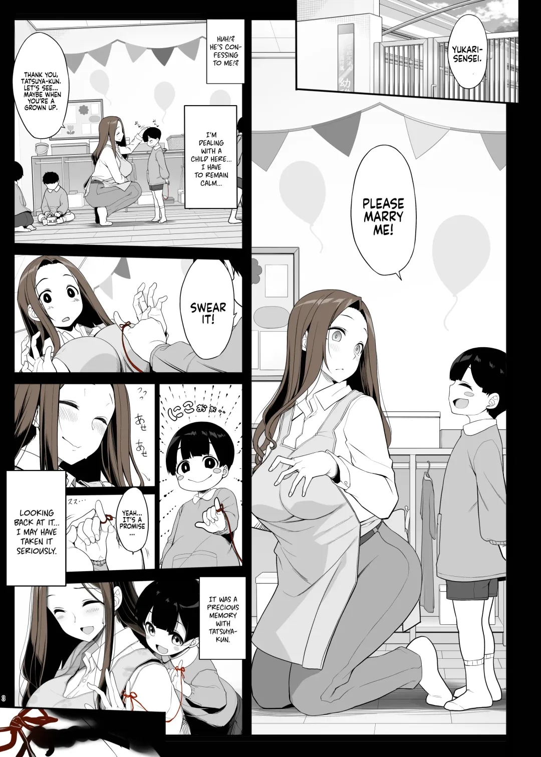[Kirin Kakeru] Ichizu na Onee-san to Saikaishitara Dosukebe Kyuukonsarete Sex Tsukeninaru Hanashi | After Reuniting with the Onee-san Who is Fixated on Me, I was Proposed to with Sex and Got Addicted Fhentai - Page 3