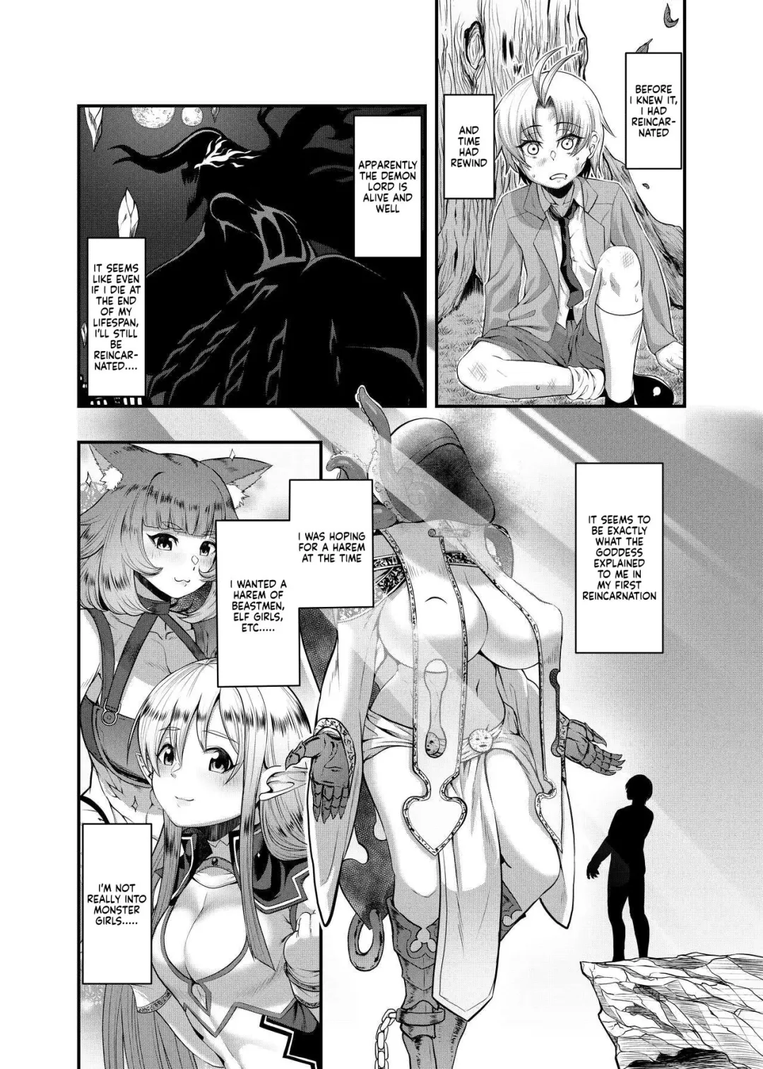 [Sunahama Nosame] "Isekai Bad End" Ch.2 Orc Fhentai - Page 1