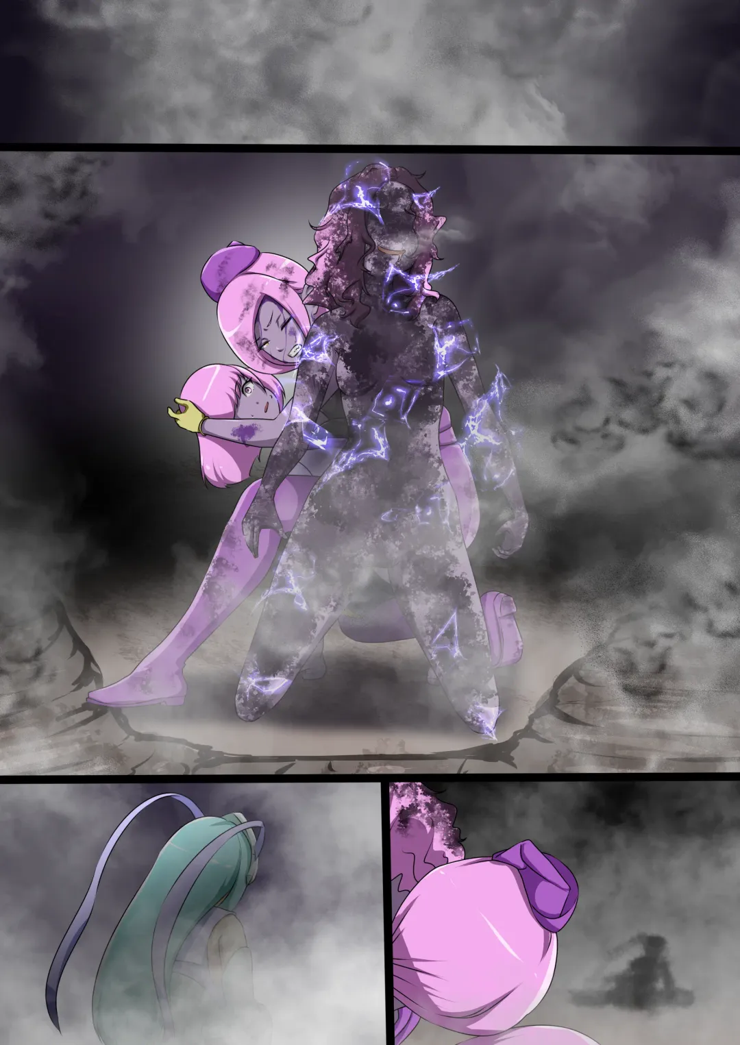 [Dew] Uchi no Ko ga Ecchi na Teki to Tatakatte Haiboku suru Hanashi ～Arashiko hen 3～ Fhentai - Page 97