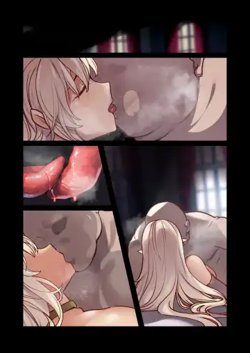 [Ruri Rarako] Reizoku Joou - Dosukebe Body no Dark Elf Joou ga Akutoku Kizoku ni Kanzen Seifuku Sareru made Fhentai - Page 46