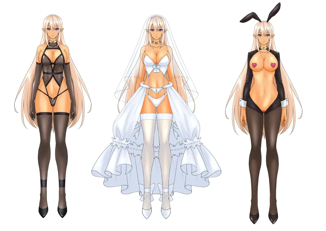 [Ruri Rarako] Reizoku Joou - Dosukebe Body no Dark Elf Joou ga Akutoku Kizoku ni Kanzen Seifuku Sareru made Fhentai - Page 36