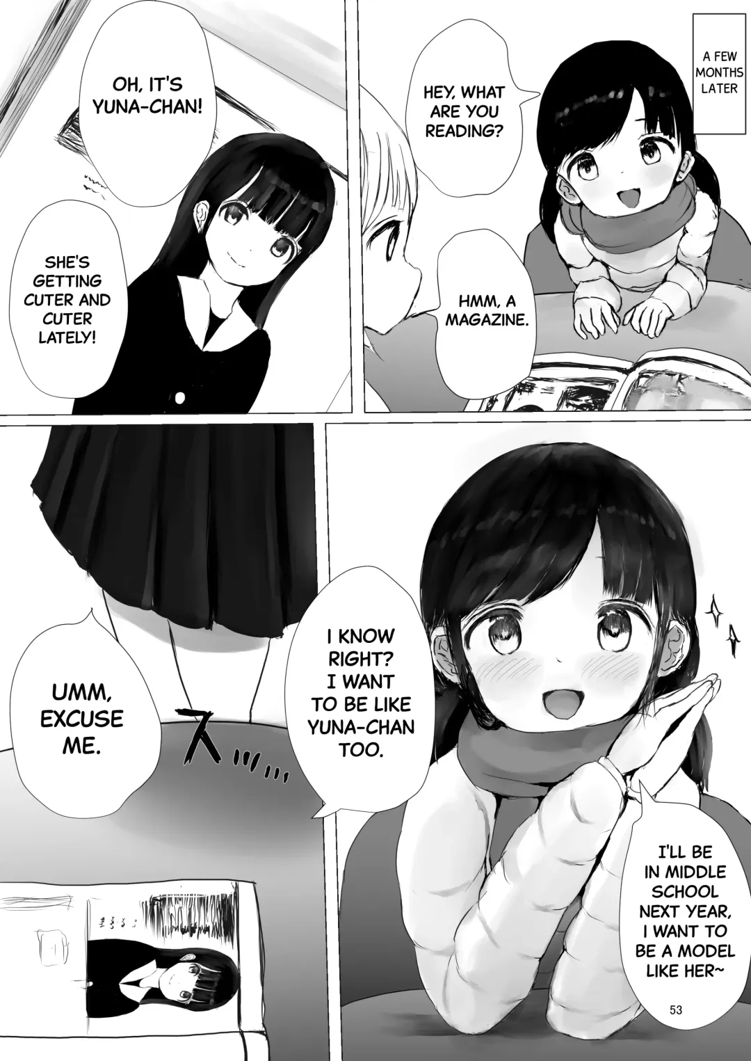 [Metacora] JC Chinpo-beya Ikkagetsu Seikatsu Challenge!! (Kouhen) | One-month lifestyle challenge: A Middle Schooler rooming in an apartment filled with dicks! Fhentai - Page 52