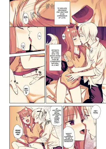 [Kawakami Rokkaku - Takanashi Rei] Wacchi to Shippori Kezukuroi Hon | Affectionate Grooming With Me (decensored) Fhentai - Page 5