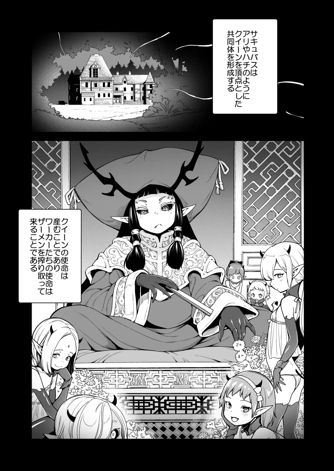 [Kyaradain] Isekai Kyaradain ni Okeru Succubus no Shuugeki Fhentai - Page 2