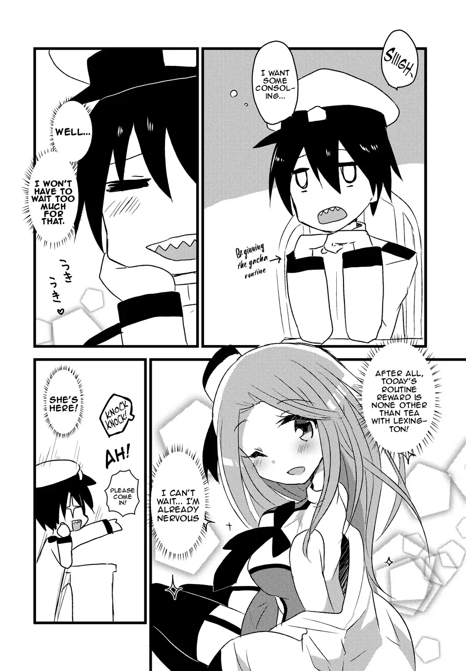 [Kuriyuzu Kuryuu] Saratoga-chan to Asobo! Fhentai - Page 4