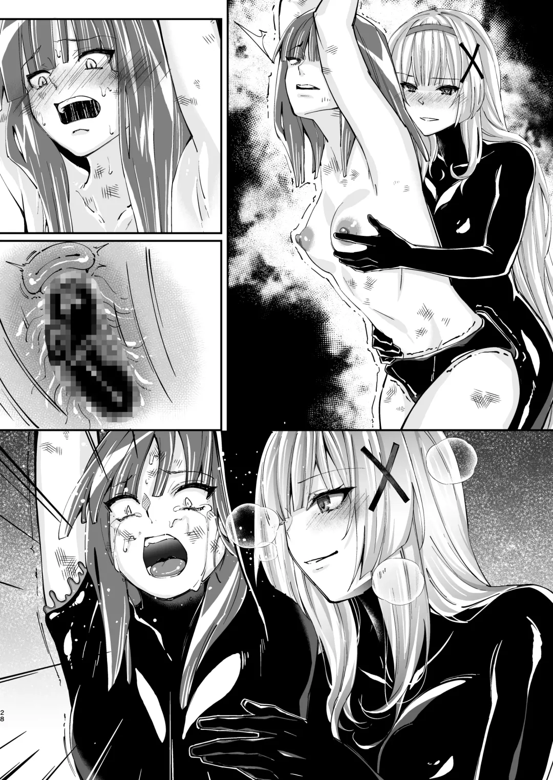 [Arane - Chocomint] Parasite Rubber -Kuro Rubber Shokushufuku ni Kisei sareta Himekishi Monogatari- Fhentai - Page 61