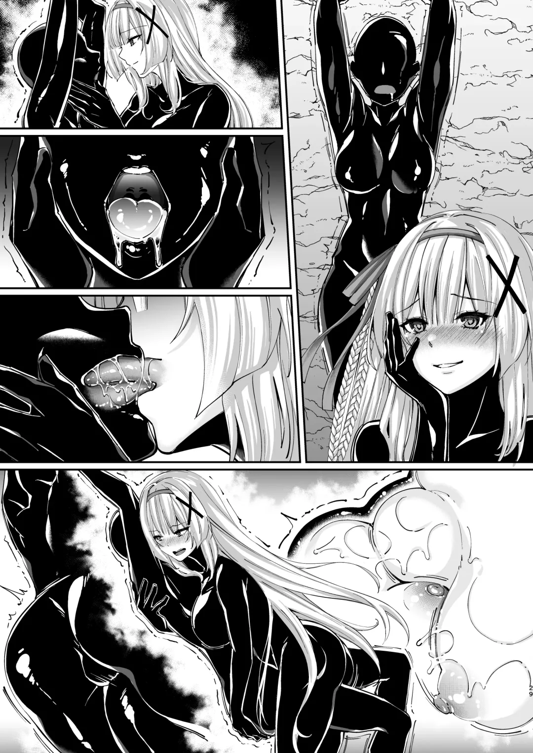 [Arane - Chocomint] Parasite Rubber -Kuro Rubber Shokushufuku ni Kisei sareta Himekishi Monogatari- Fhentai - Page 62