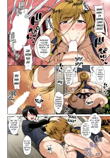 [Drachef] Kanojo no Kinpatsu Mama ga Sukebe Sugiru Ken | My girlfriend's blonde-haired mom is way too hot! Fhentai - Page 6