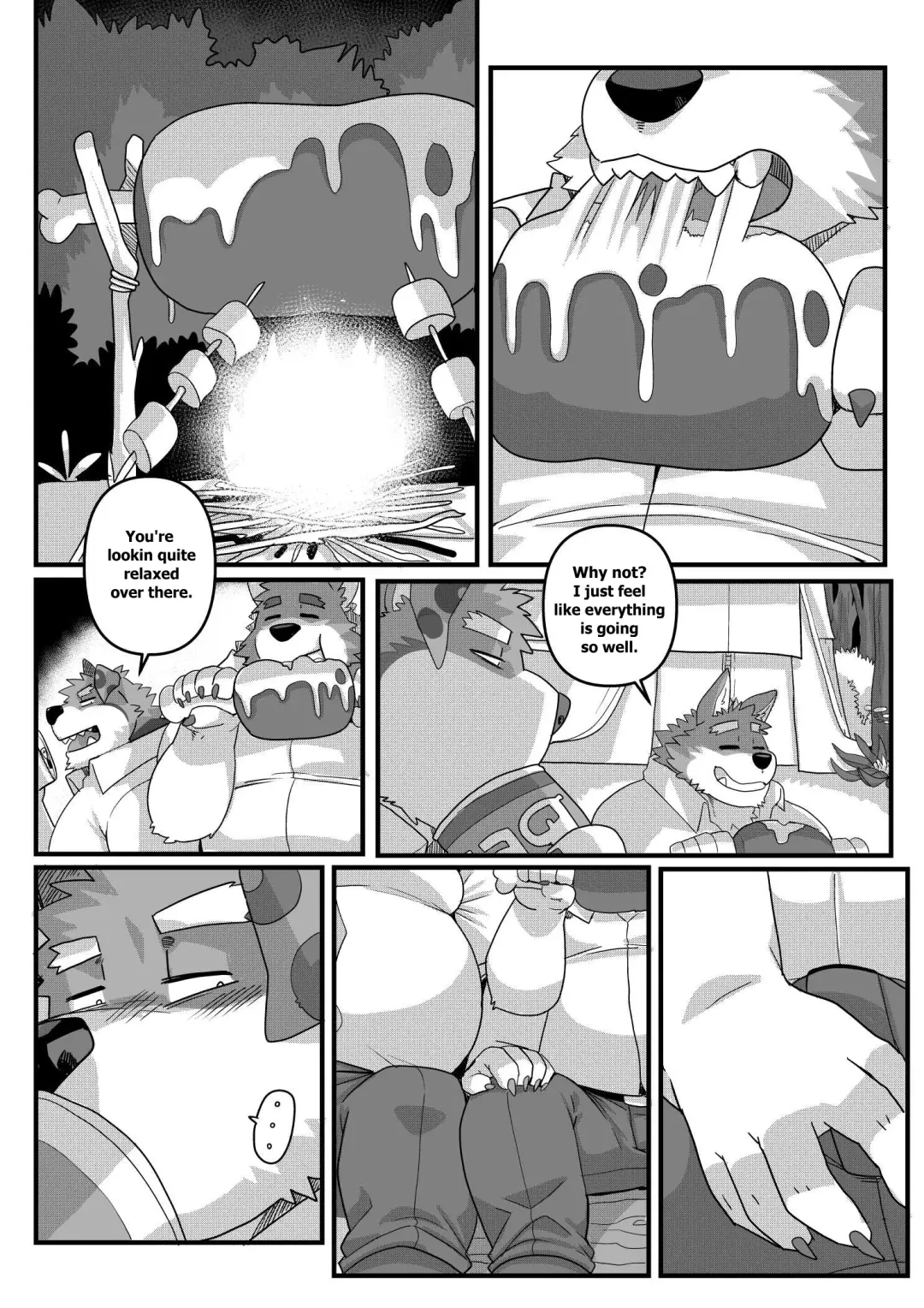[Lucusold] My Big Boss Too Huge!! in Camp Fhentai - Page 14