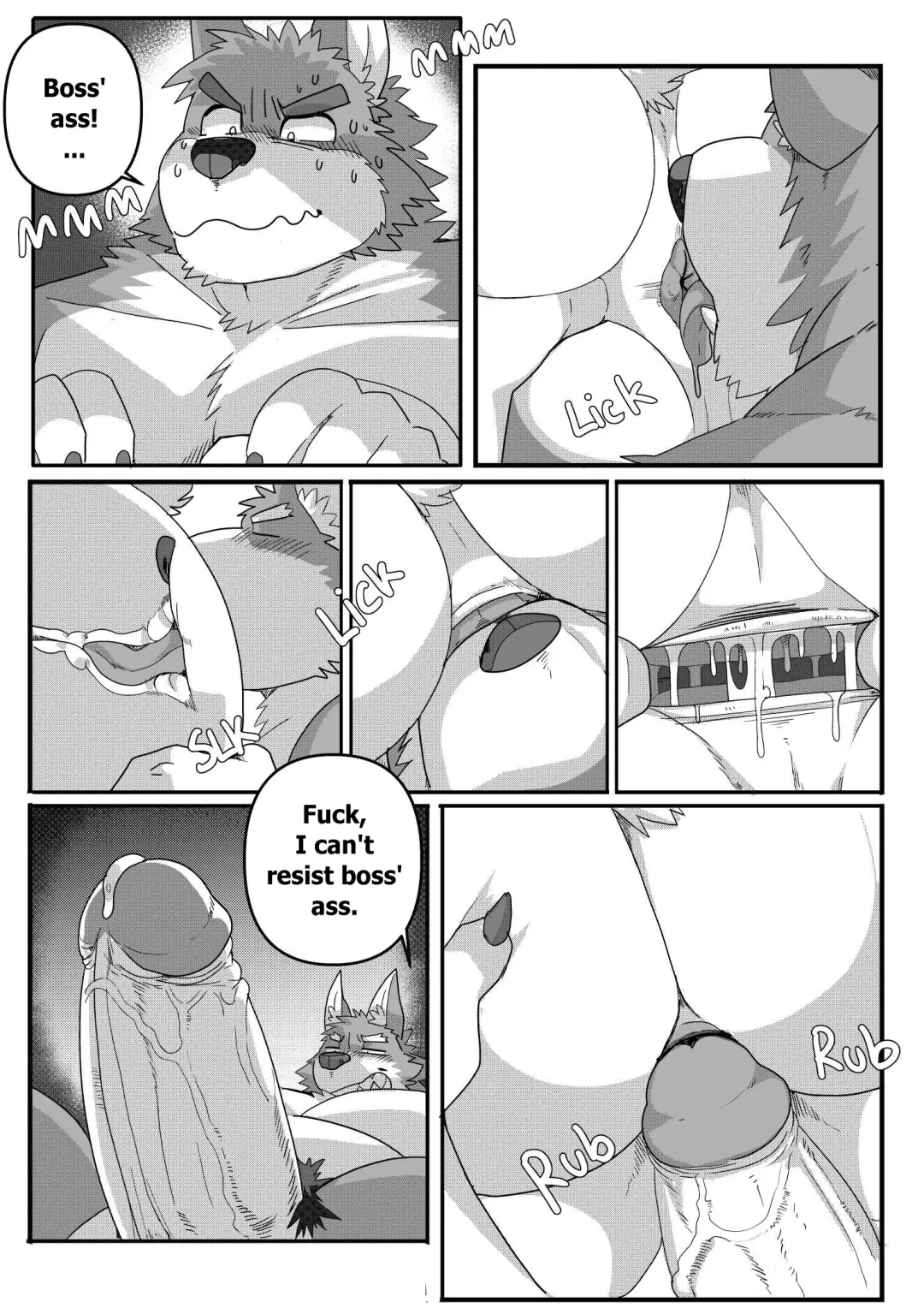 [Lucusold] My Big Boss Too Huge!! in Camp Fhentai - Page 9